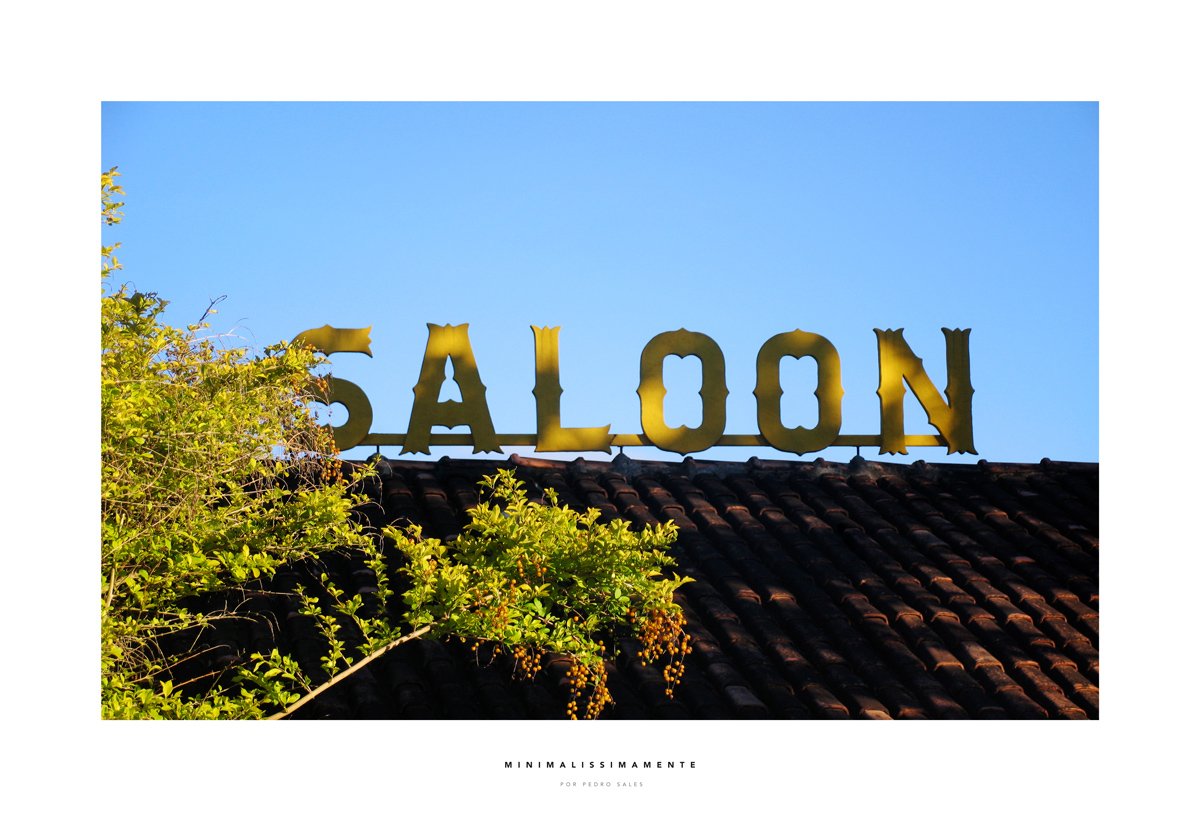 Série Bilboards - Saloon - Foto Pedro Sales - Minimalissimamente